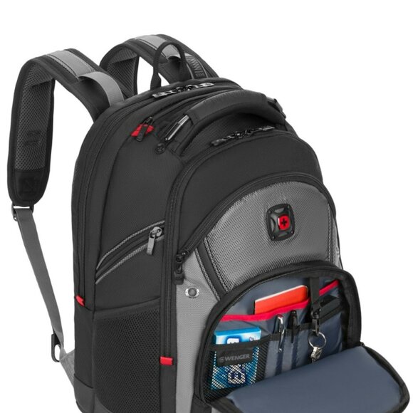 Swiss Gear by Wenger Synergy Pro 16" Laptop Backpack Business - EXCELLENT - Picture 4 of 14